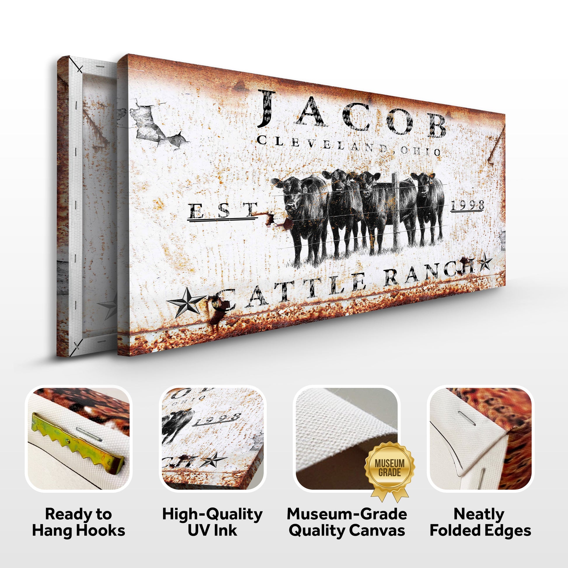 Cattle Ranch Sign IV (Free Shipping)