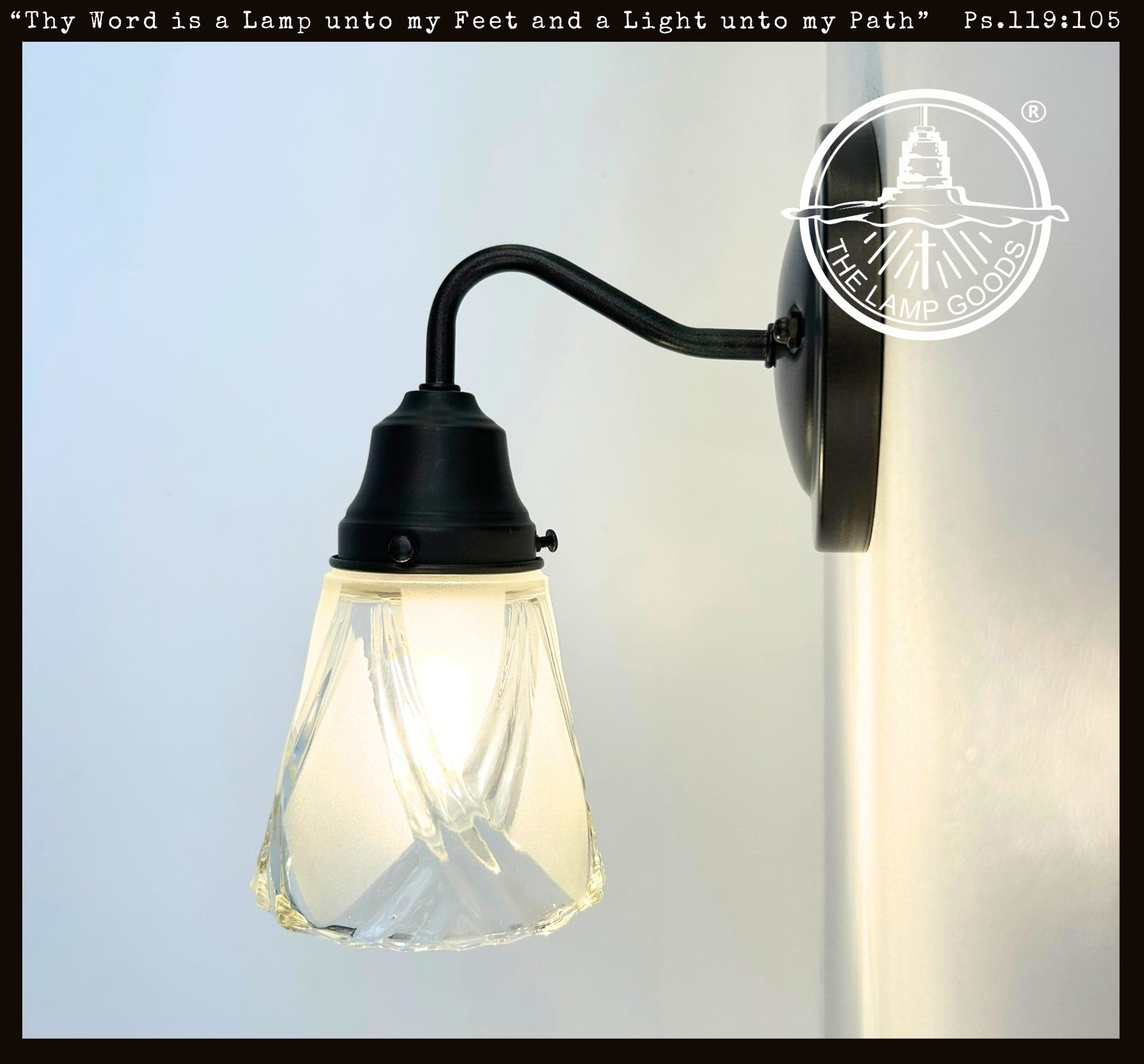 Frost and Clear Crossed Glass Wall Sconce/Pendant Light