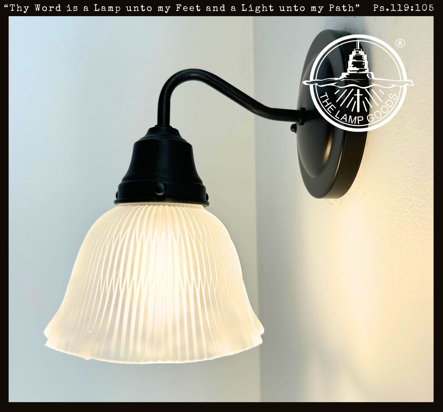 Antique Frosted 1930's Ruffle Glass Wall Sconce