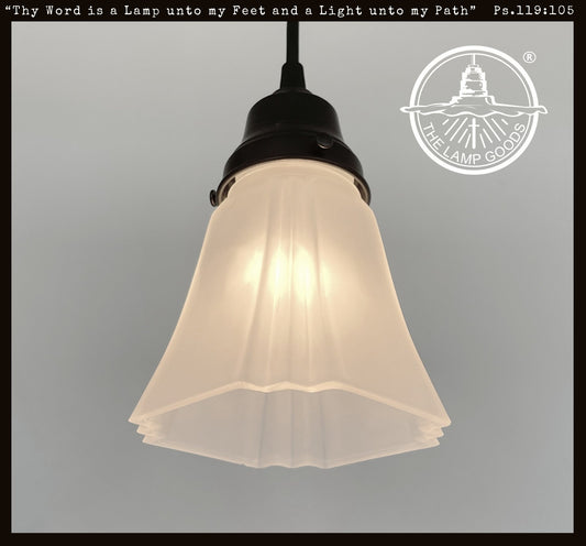 Modern Frost Square PENDANT Light