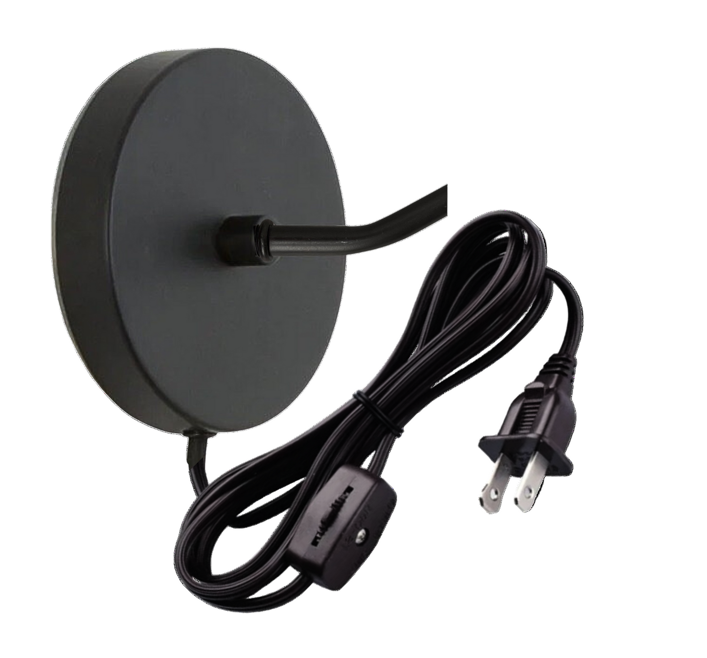 Plug-In Wall Light Option - No Hardwiring