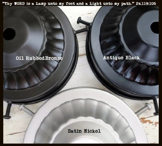 Mounting Hardware Fixture Kit CLASSIC Design Ceiling Canopy