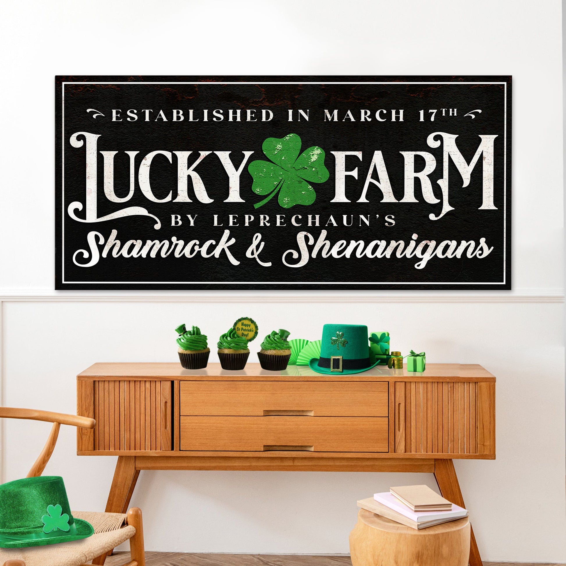 St Patrick's Day Sign VI