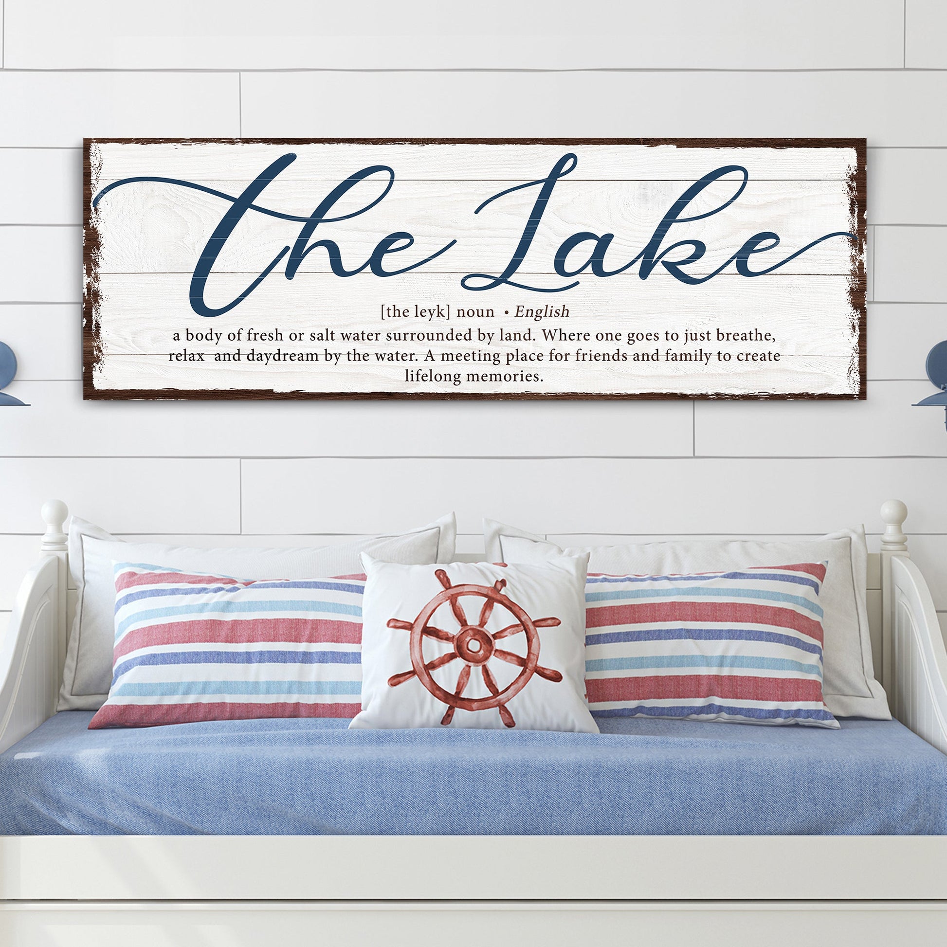 The Definition Of Lake Sign