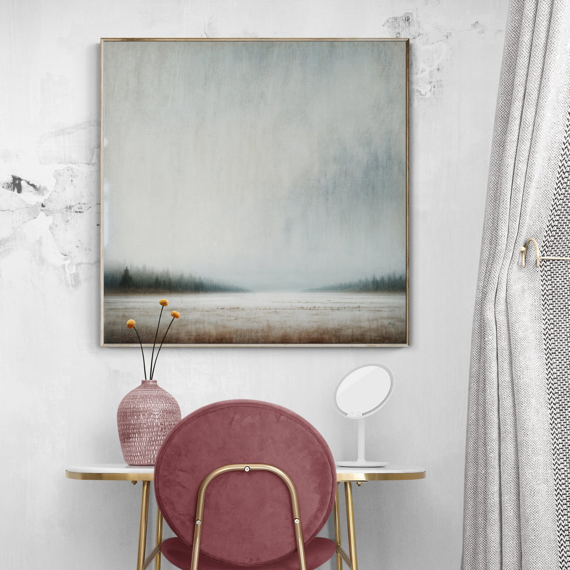 Canvas Print: "Misty Genesis"