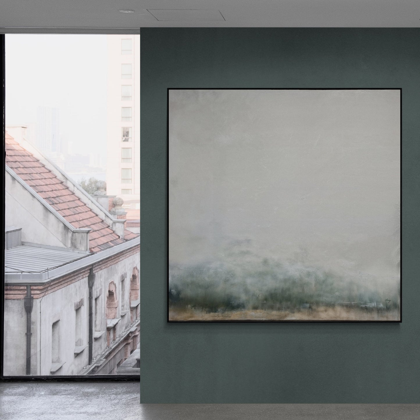 Canvas Print: "Misty Genesis"