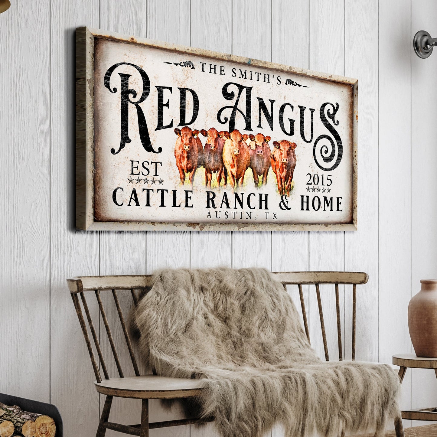 Red Angus Sign II