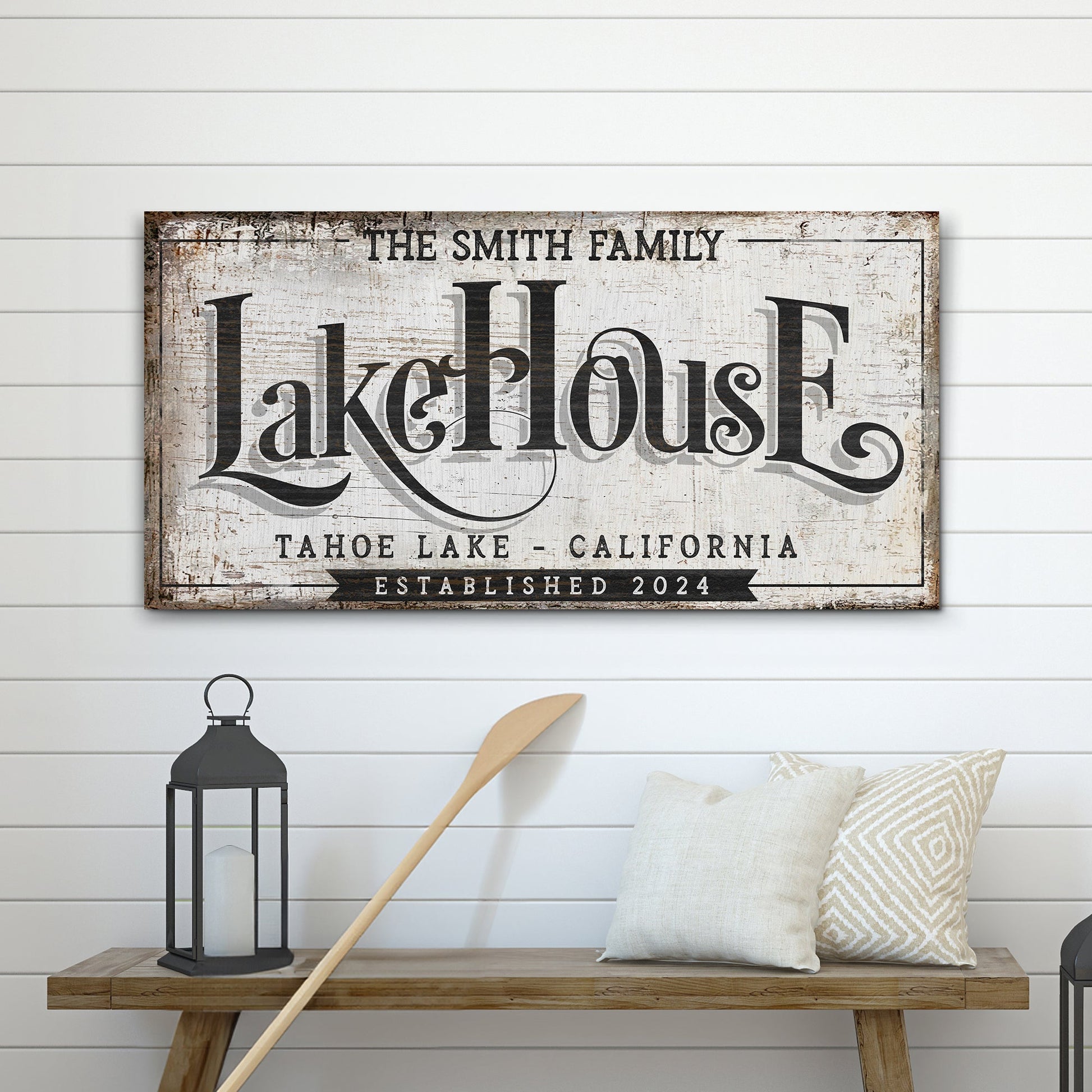 Lake House Sign XI