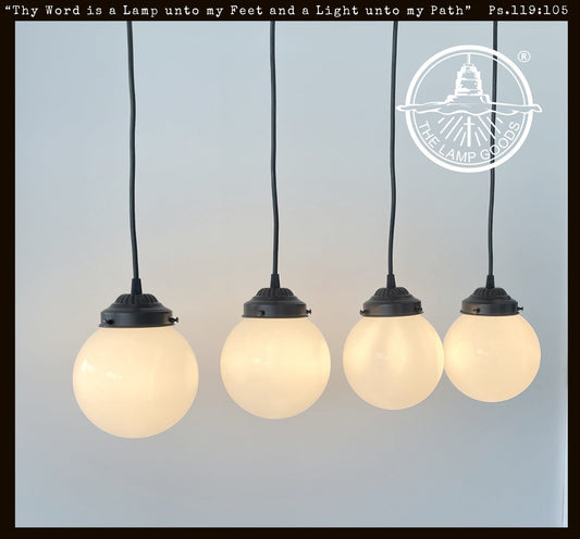 MODERN CONTEMPORARY Glass Dining Room Chandelier PENDANT Light