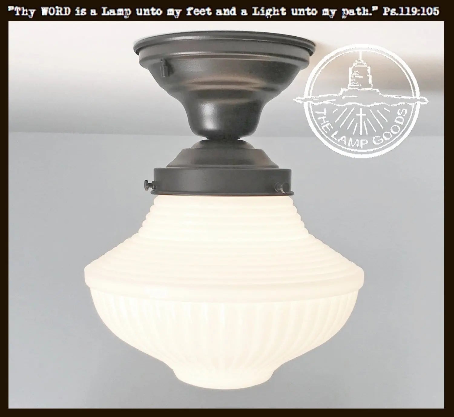 Traditional Schoolhouse CEILING LIGHT Fixture