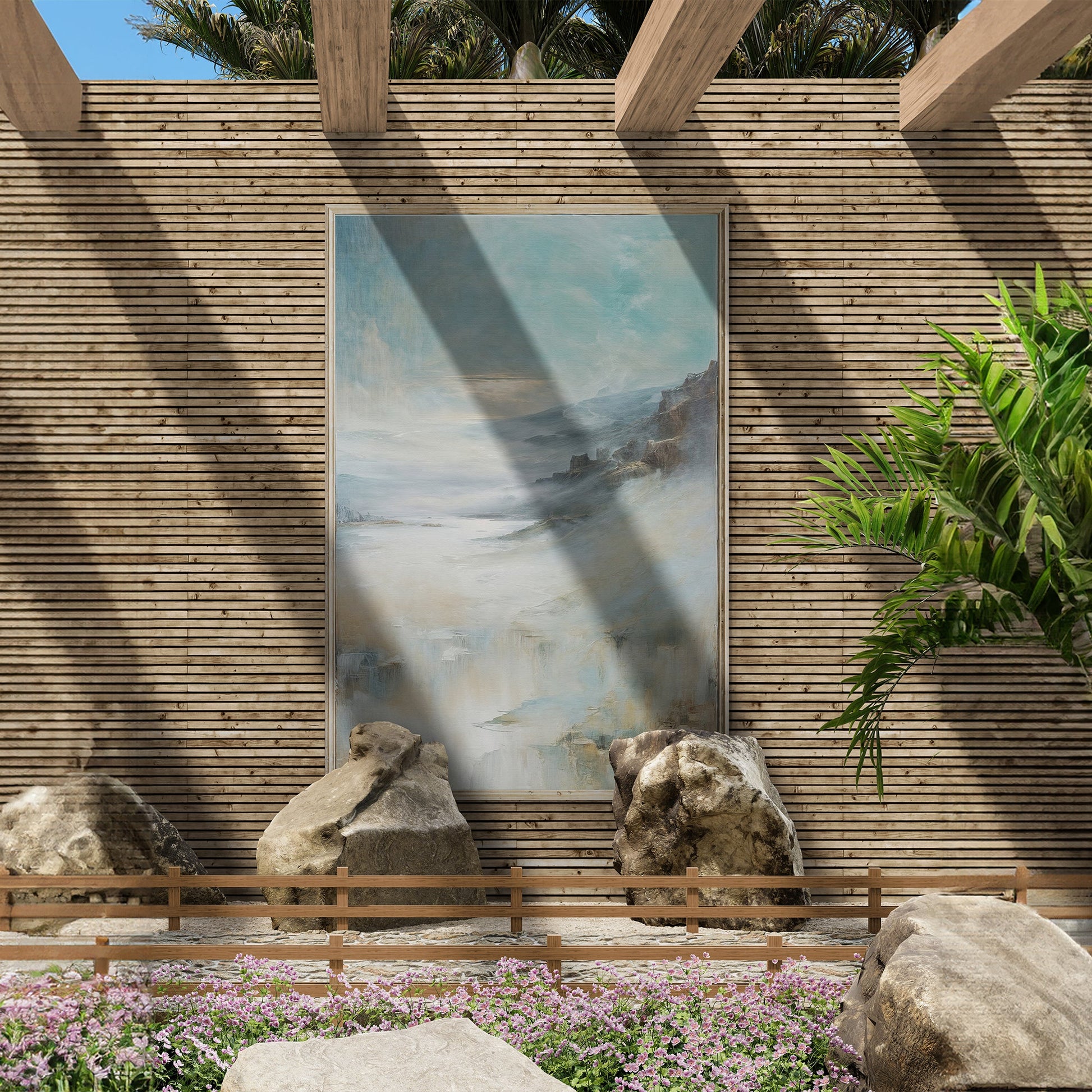 Canvas Print: "Misty Realm"