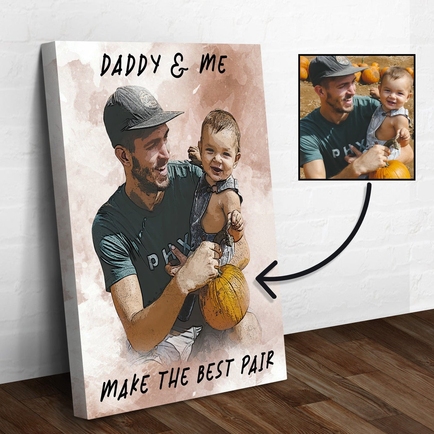 Daddy & Me Make the Best Pair Sign