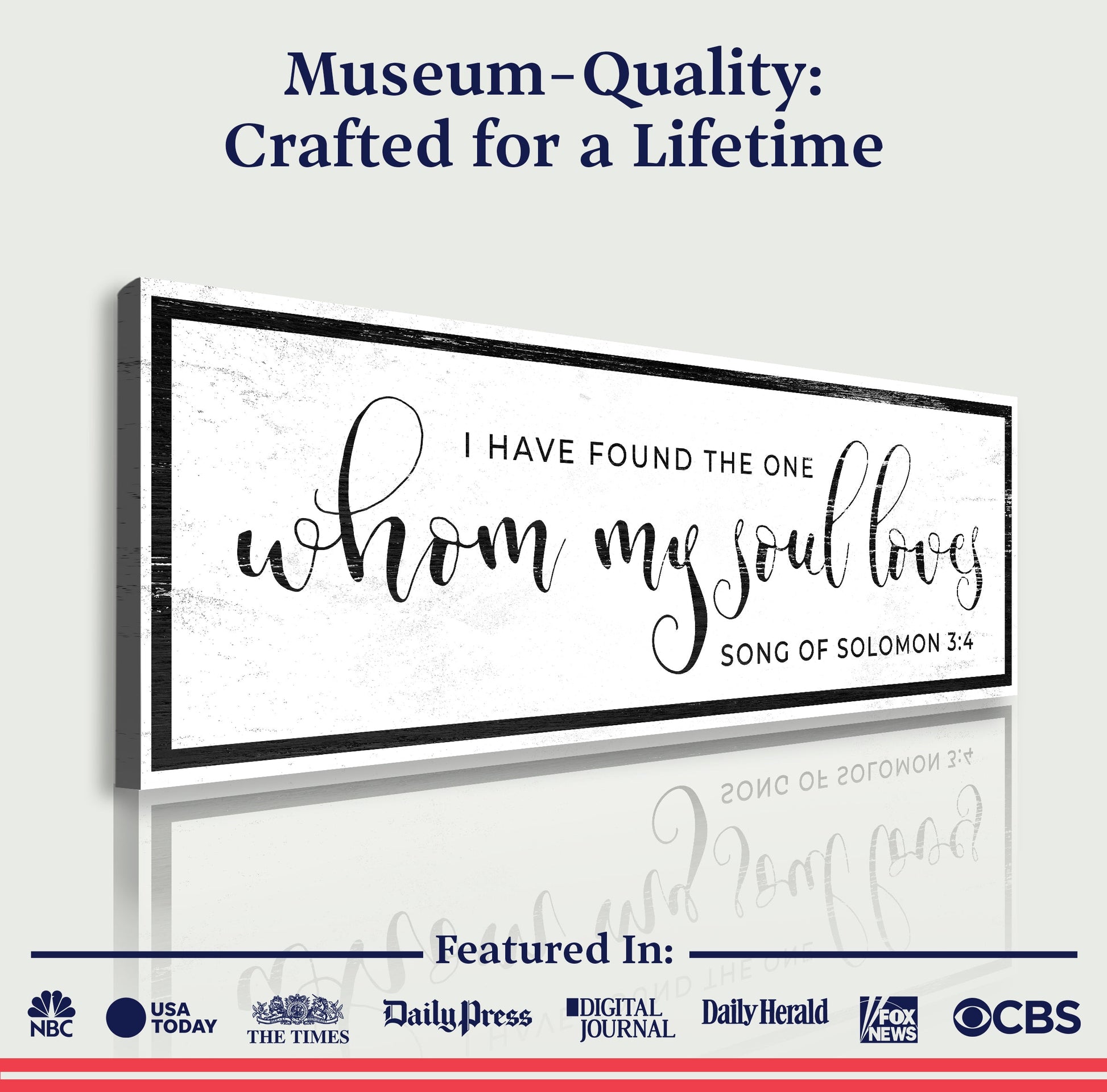 Song Of Solomon 3:4 - I Have Found The One Sign III