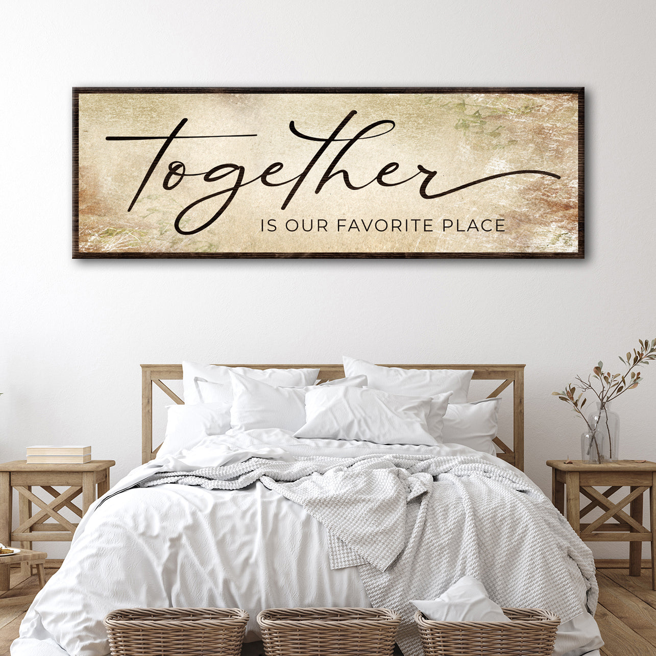 Together Is Our Favorite Place Sign