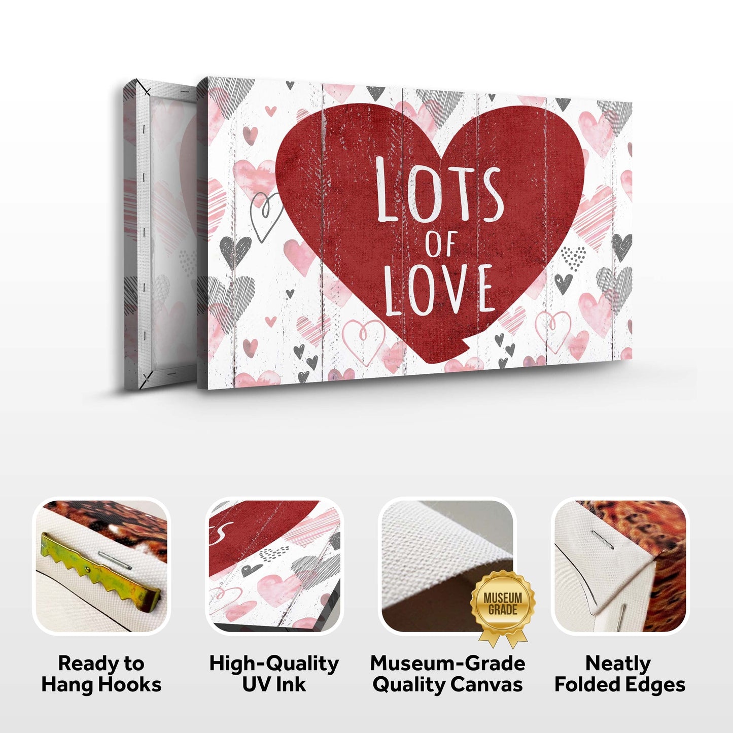 Valentine Lots Of Love Sign