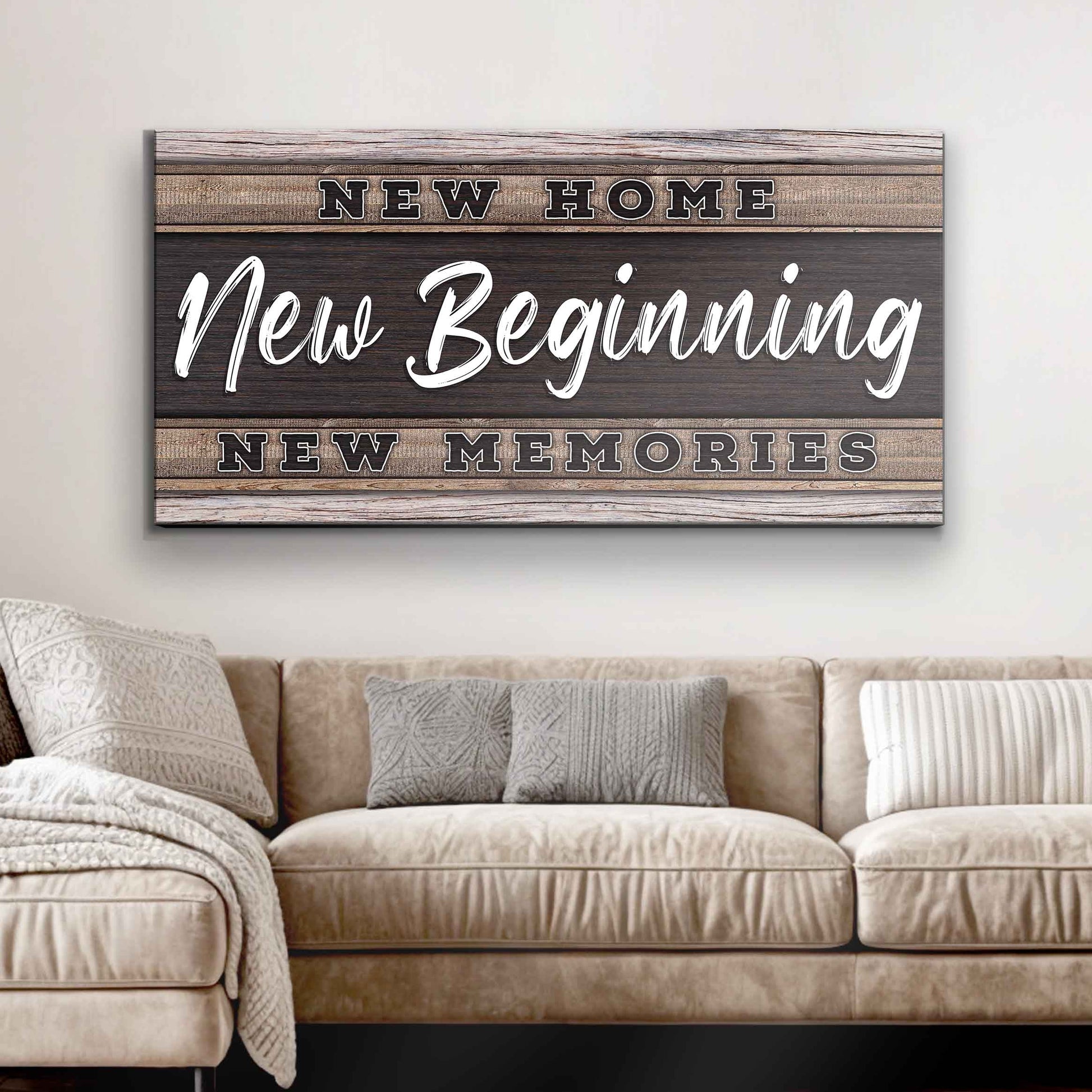 New Home, New Beginning Sign V