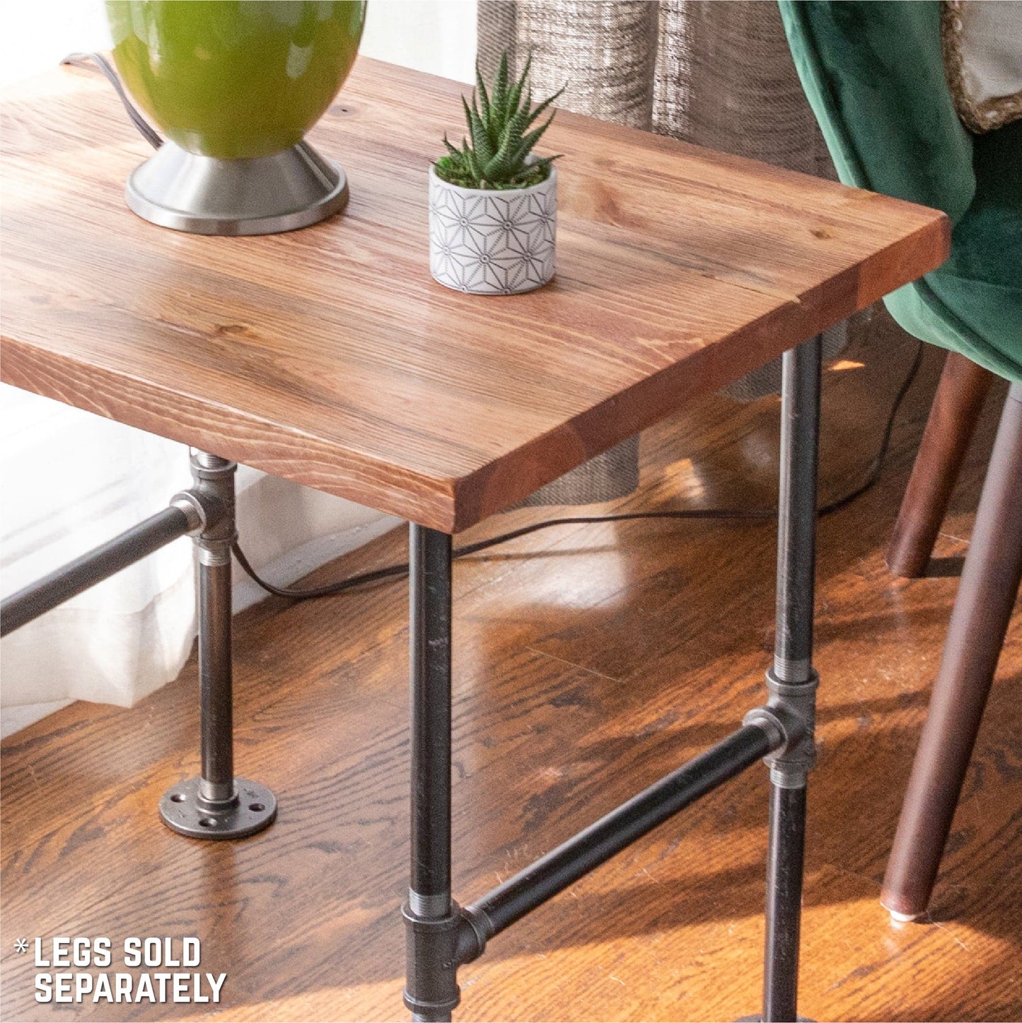 RESTORE Sunset Cedar Solid Wood End Tabletop