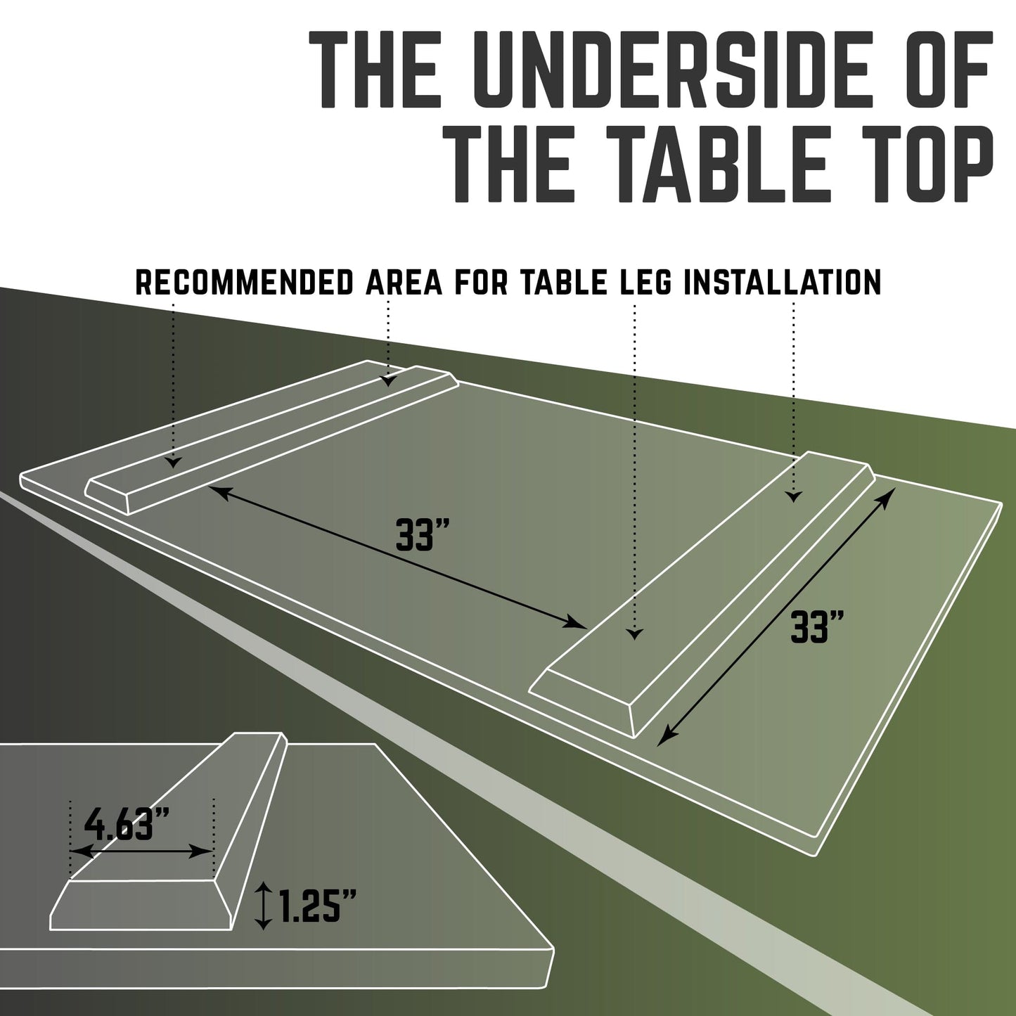 RESTORE Riverstone Grey Solid Wood Dining Tabletop