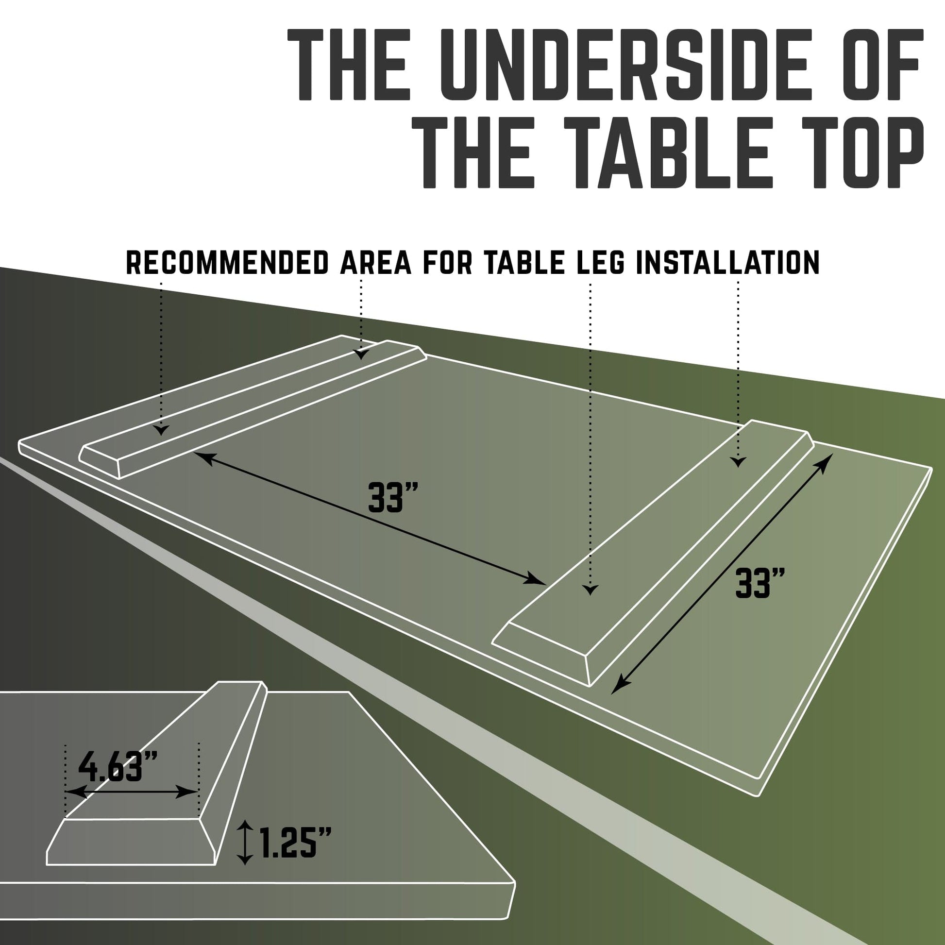 RESTORE Riverstone Grey Solid Wood Dining Tabletop