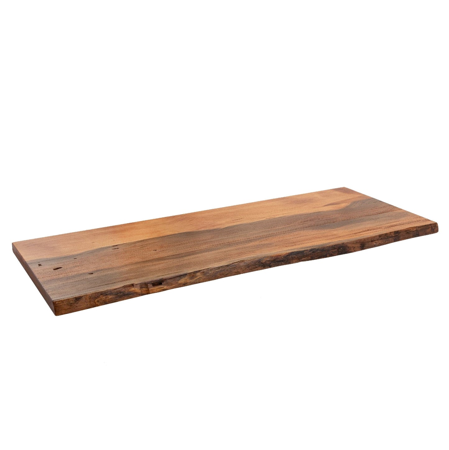 RESTORE Sunset Cedar Solid Live Edge Wood Console Tabletop