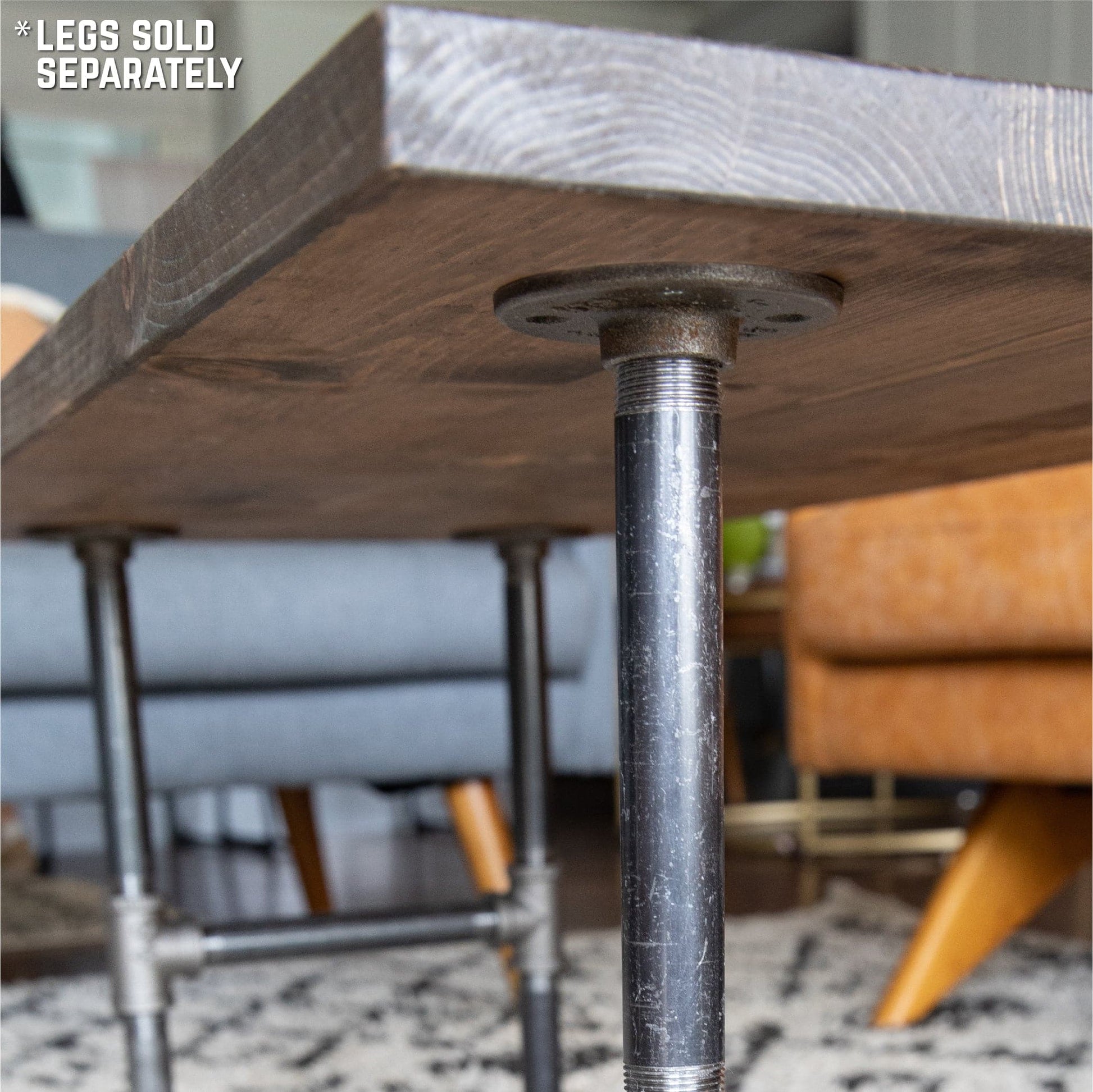 RESTORE Trail Brown Solid Wood Coffee Tabletop