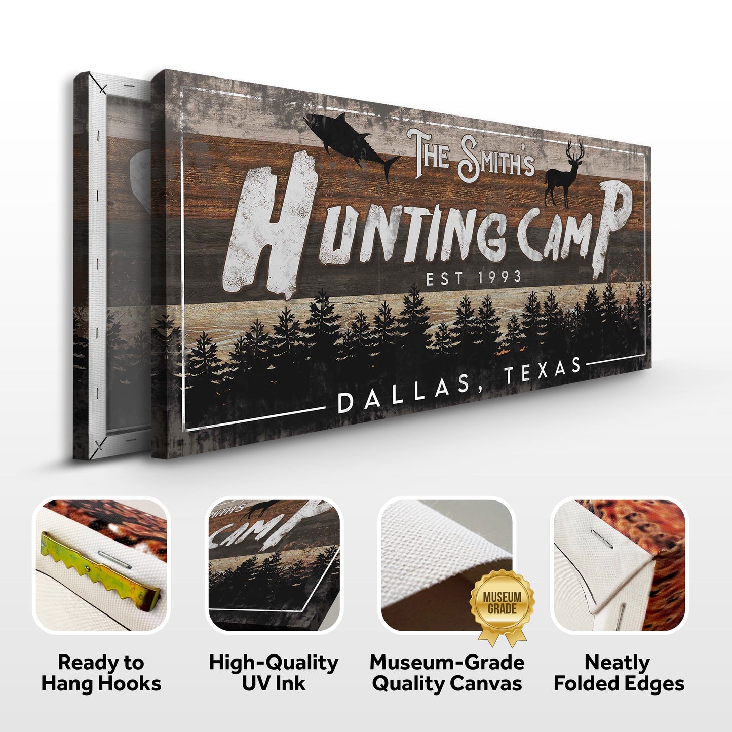 Fishing And Hunting Sign IV