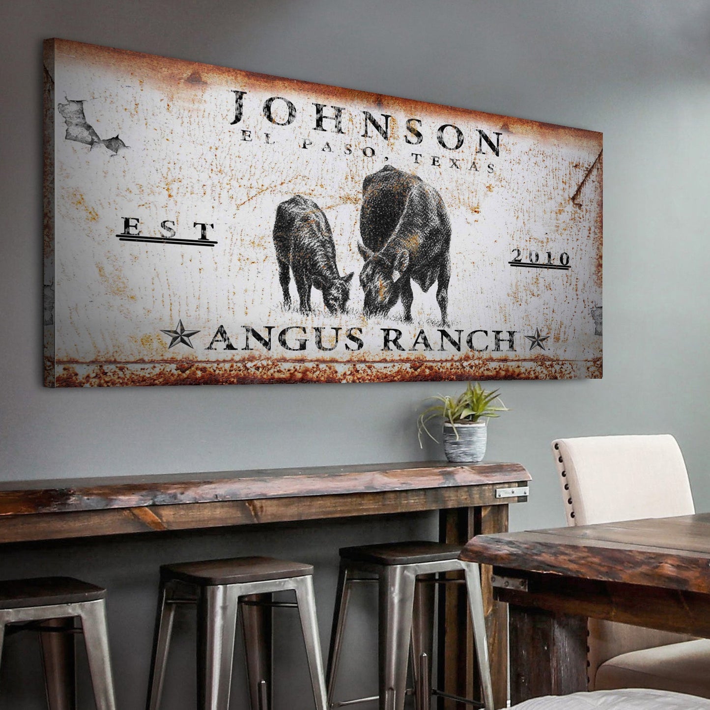 Angus Ranch Sign