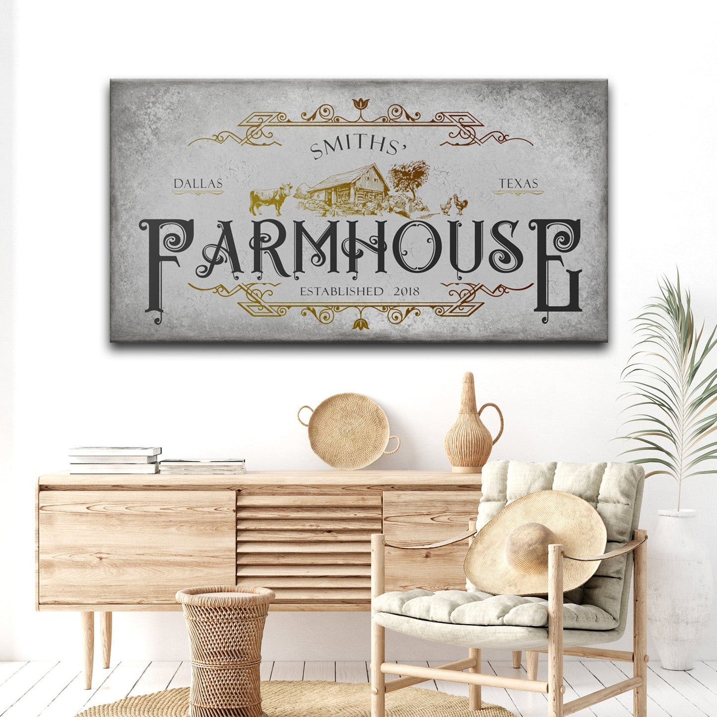 Rustic Farmhouse Sign IV