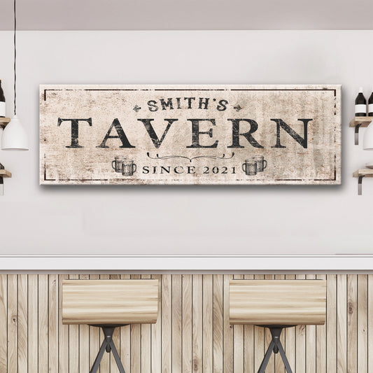 Family Tavern Sign