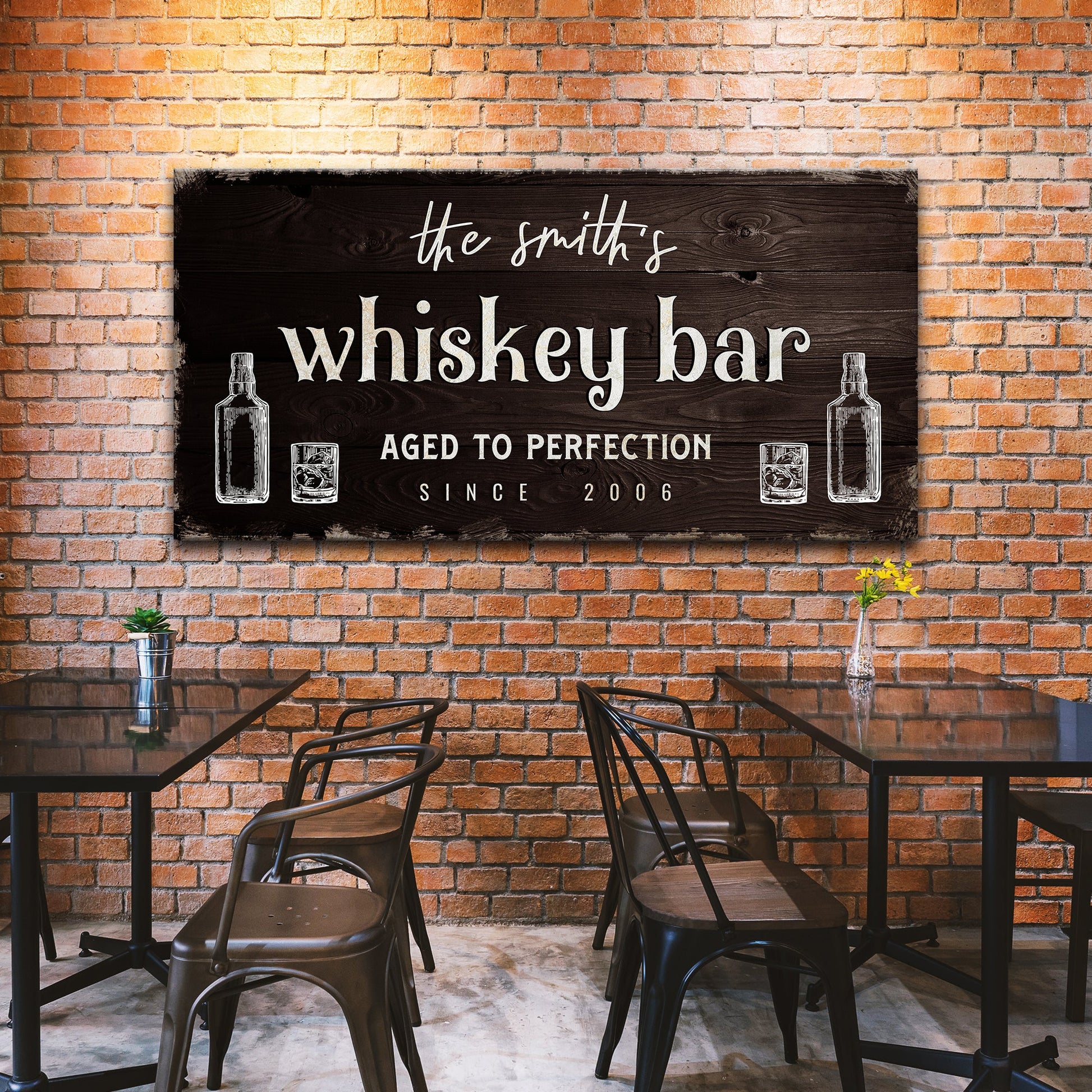 Custom Bar Signs for Home Bar: Perfect Man Cave Wall Decor and Perfect Unique Gift For Husband