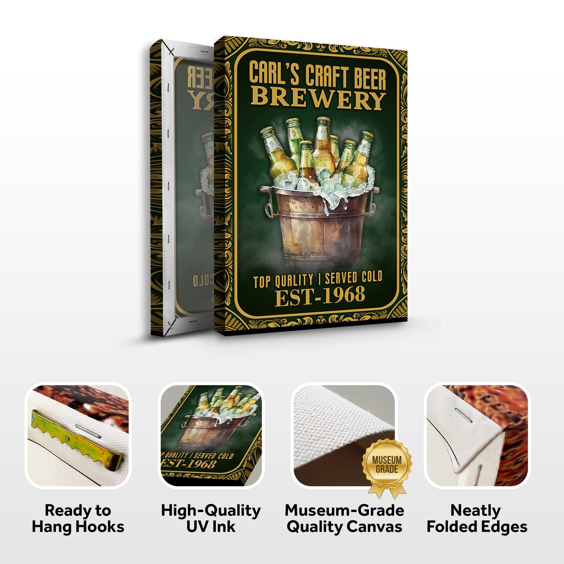 Craft Beer Brewery Sign