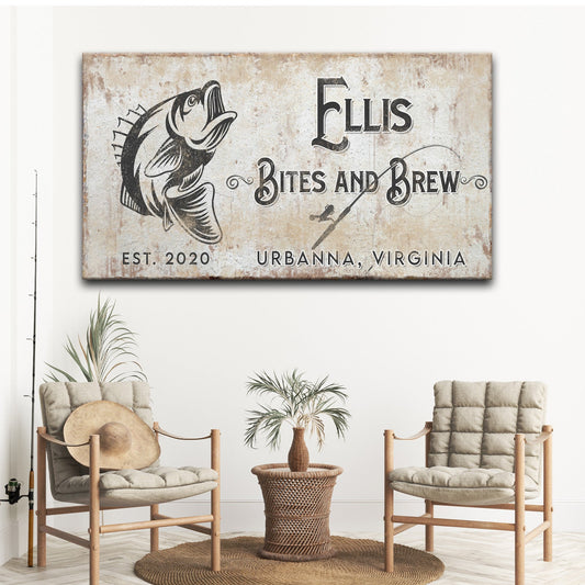 Bites and Brews Sign