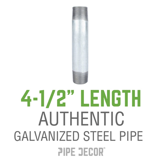 3/4 in. x 4 1/2 in. Galvanized Steel Nipple