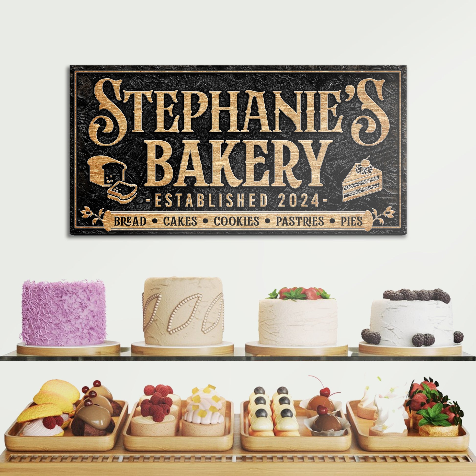 Personalized Bakery Sign