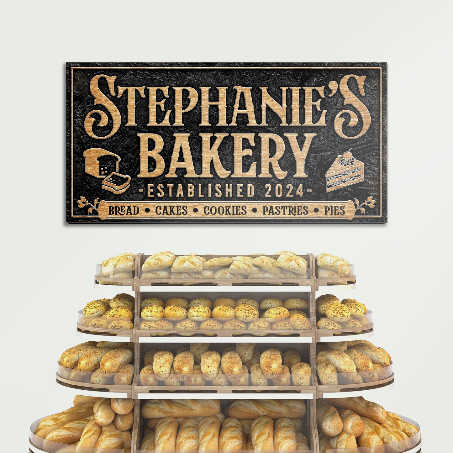 Personalized Bakery Sign