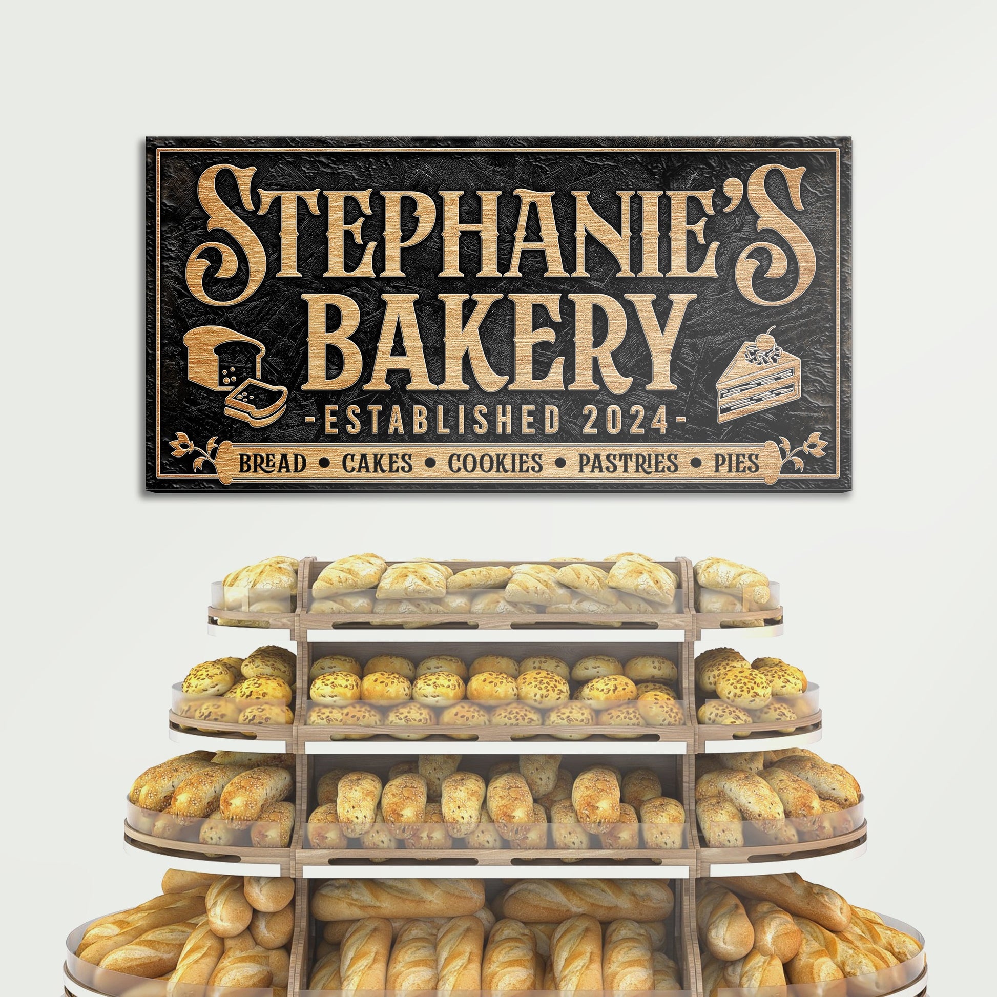 Personalized Bakery Sign
