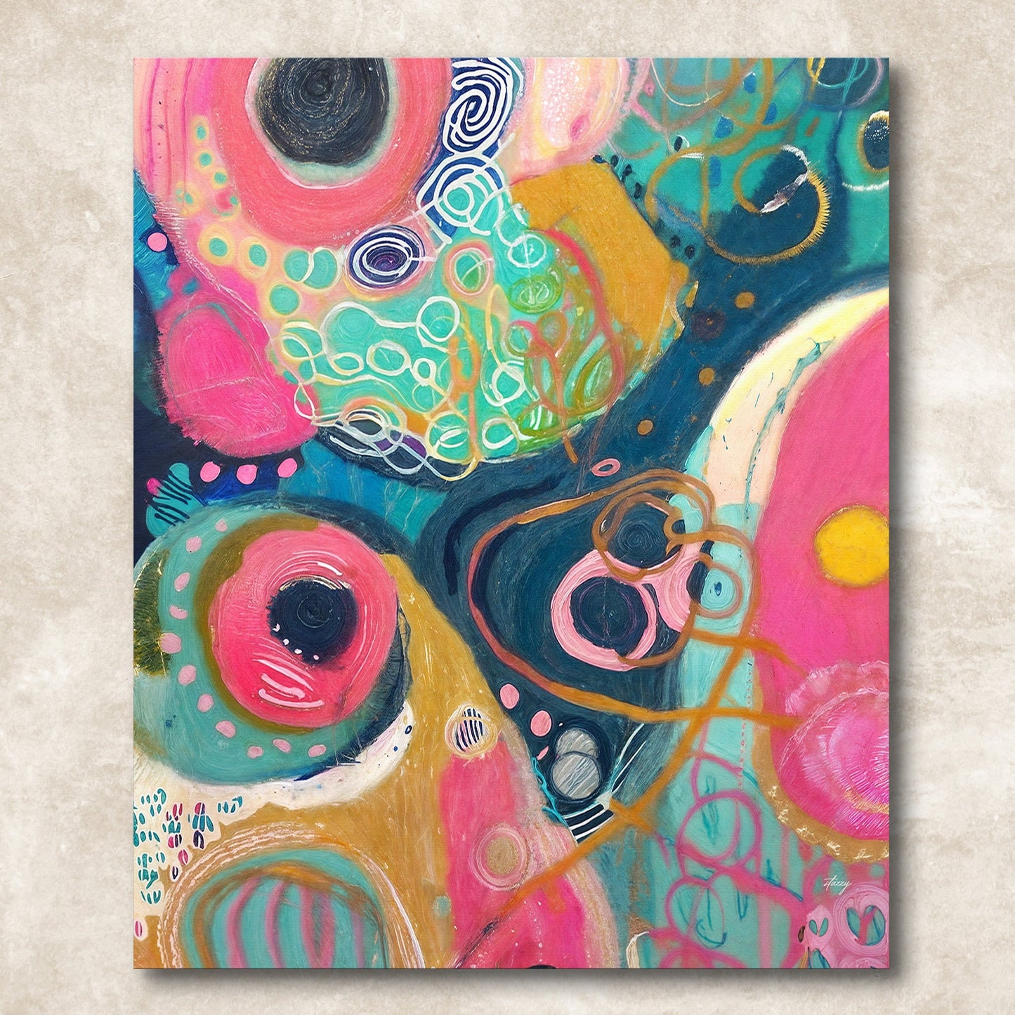 Canvas Print: "Psychedelic Rhapsody"