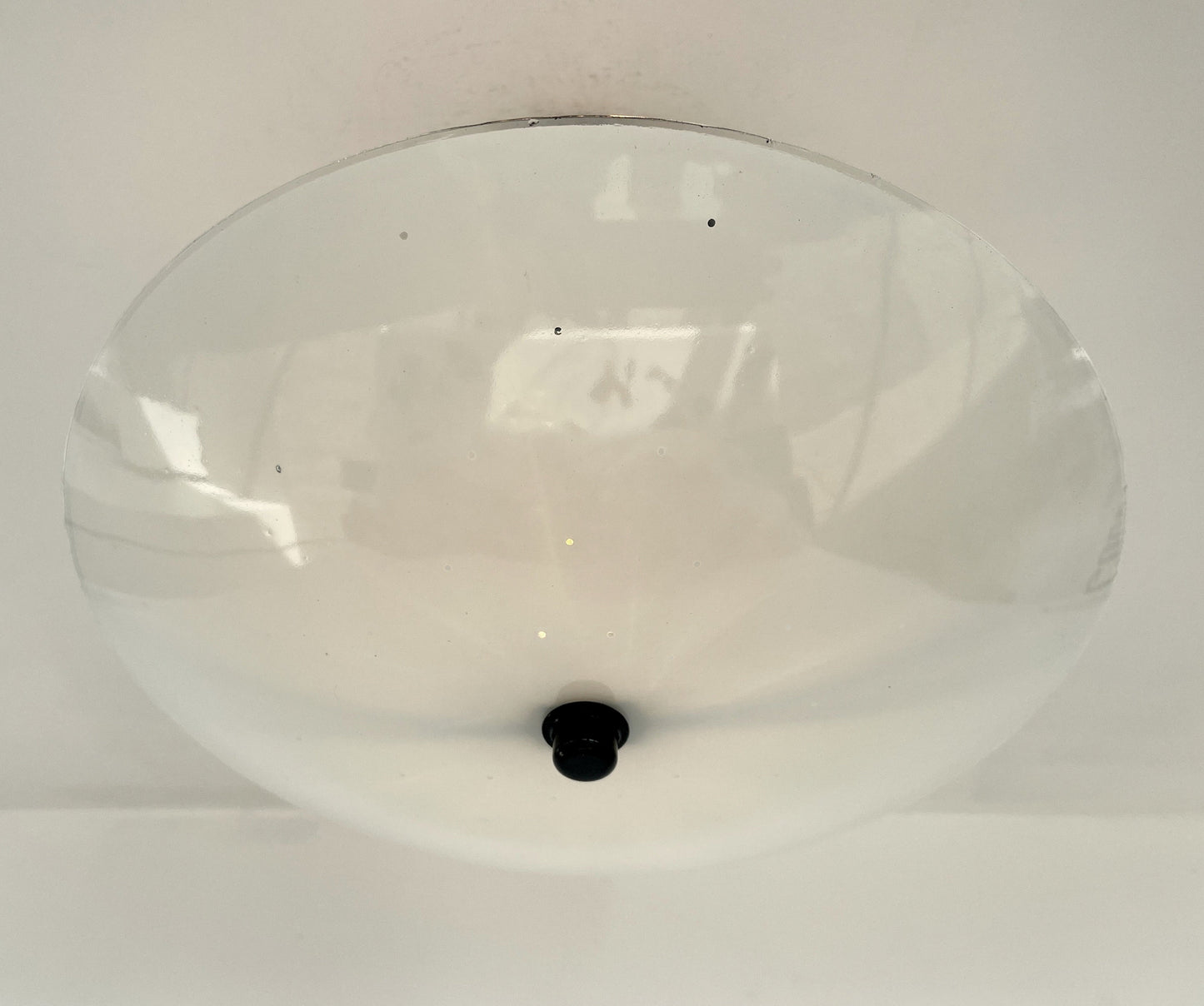 Retro Mid Century Glass Ceiling Light