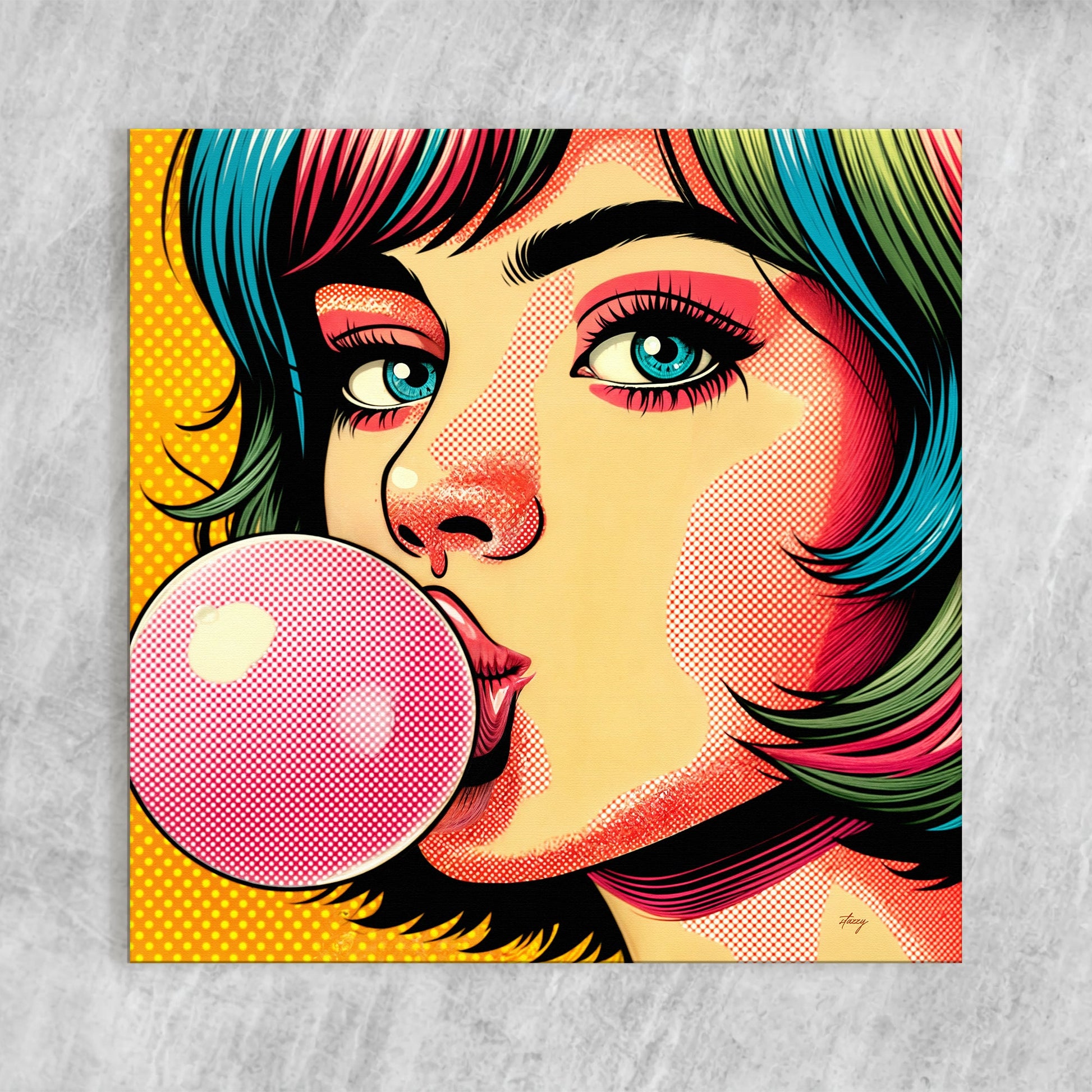 Canvas Print: "Roys Bubble"
