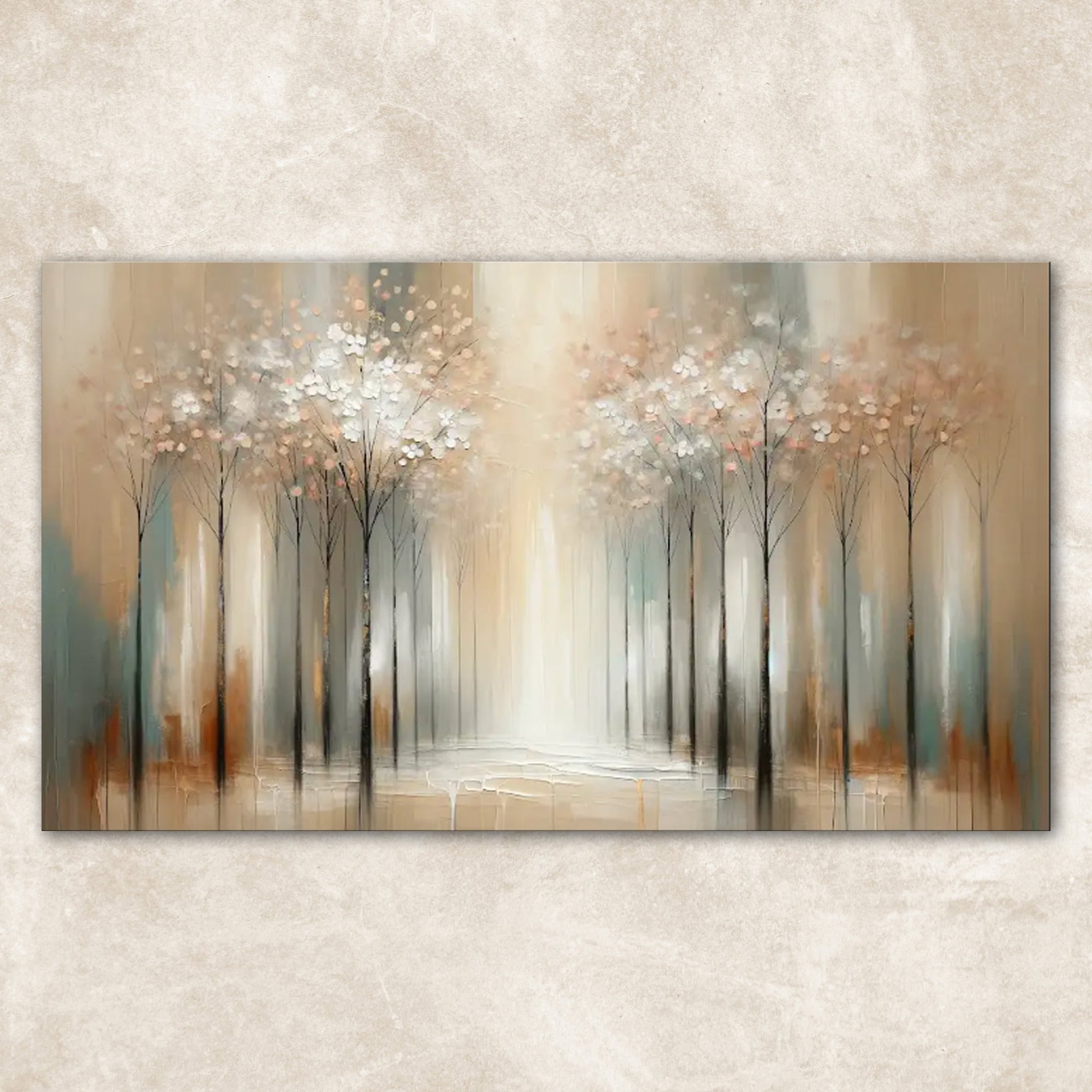 Canvas Print: "Serenity Bloom"