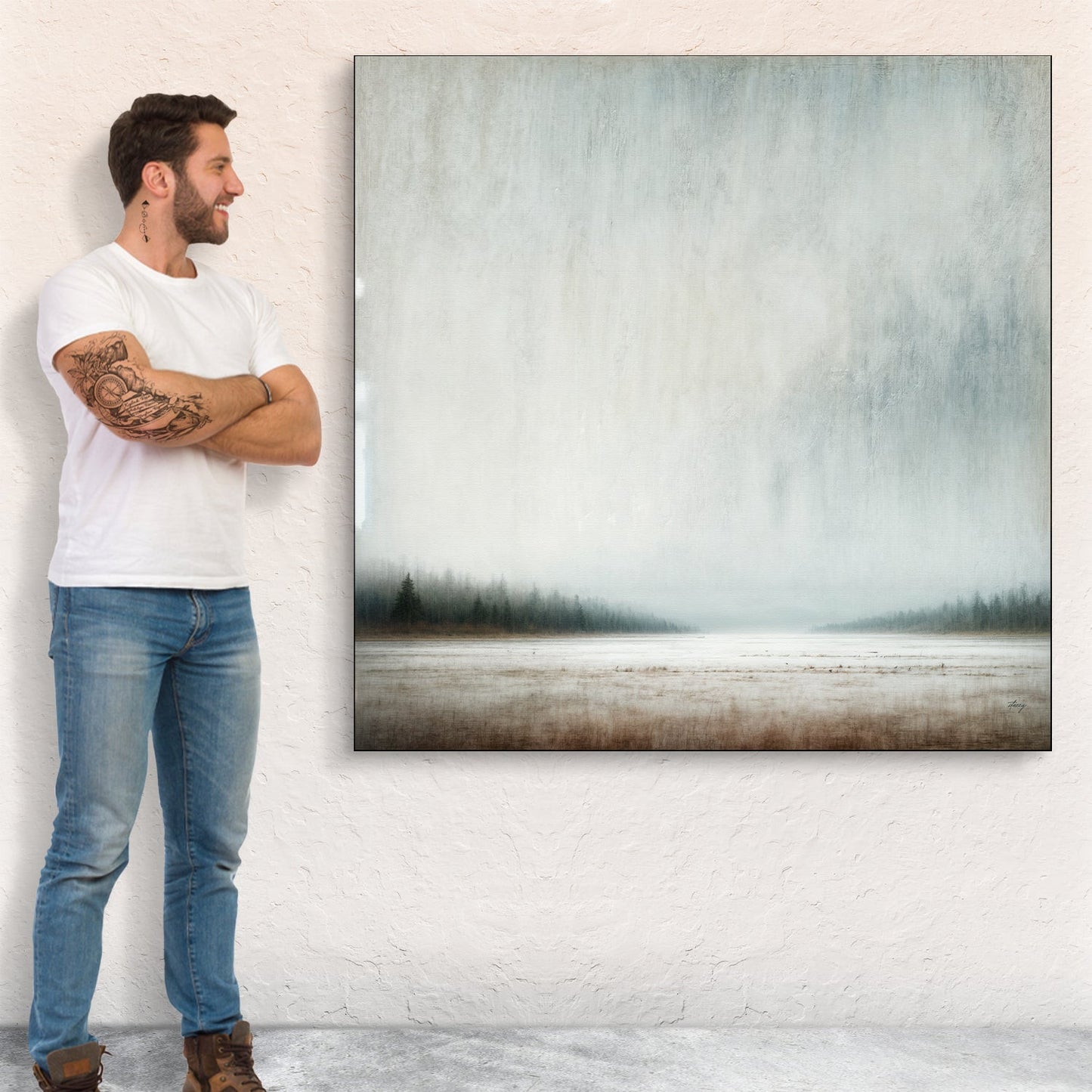 Canvas Print: "Silent Expanse"
