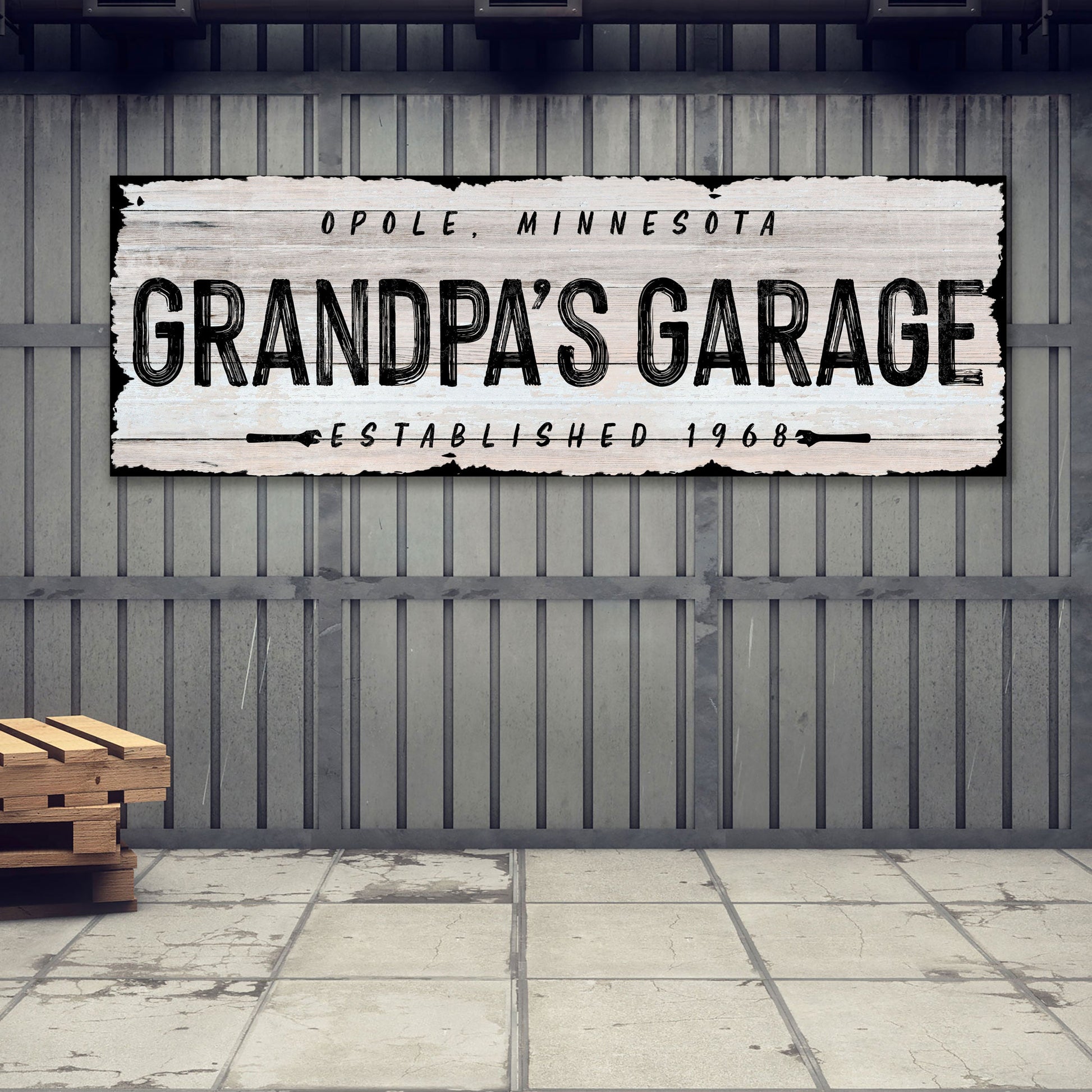 Grandpa Garage Sign II