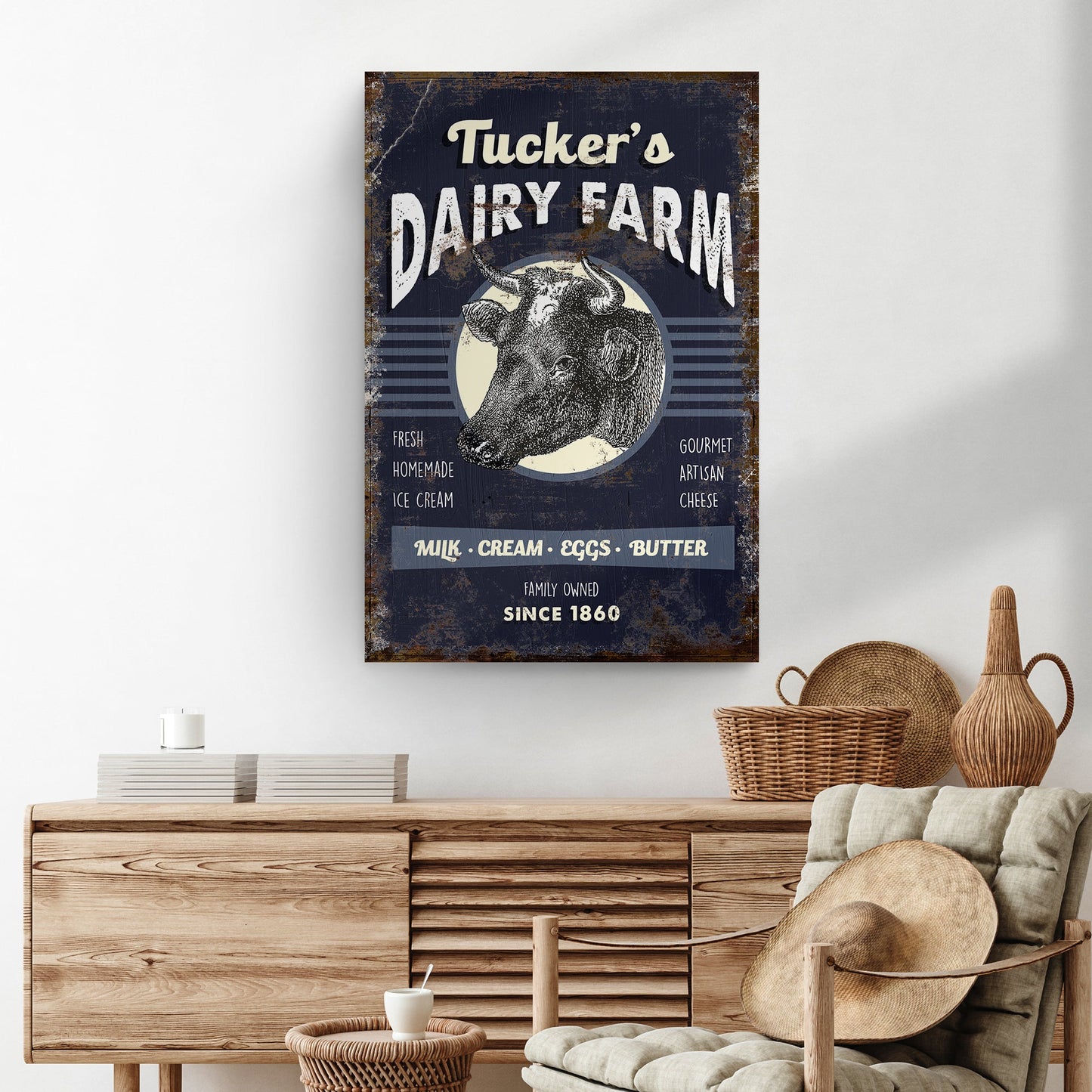 Dairy Farm Sign