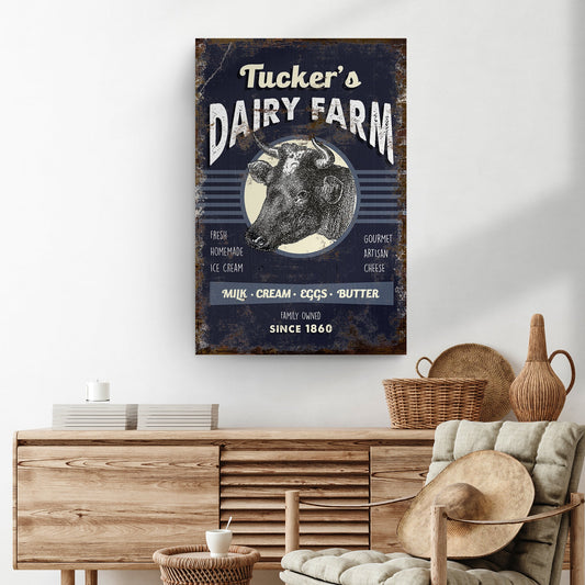 Dairy Farm Sign