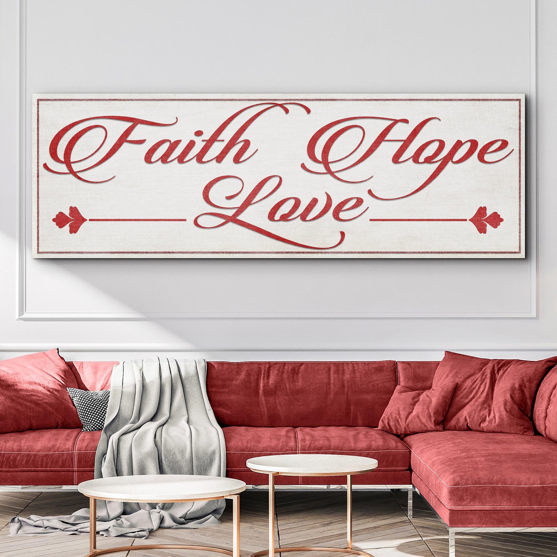 Faith, Hope, And Love Sign III