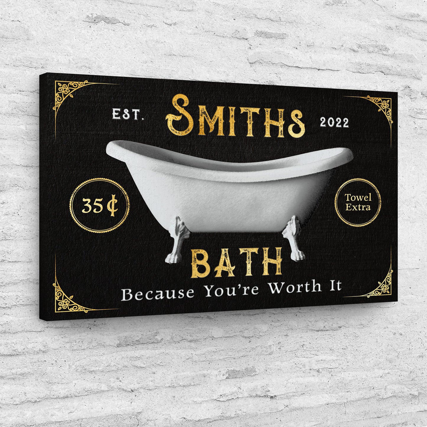 Family Bath Sign II