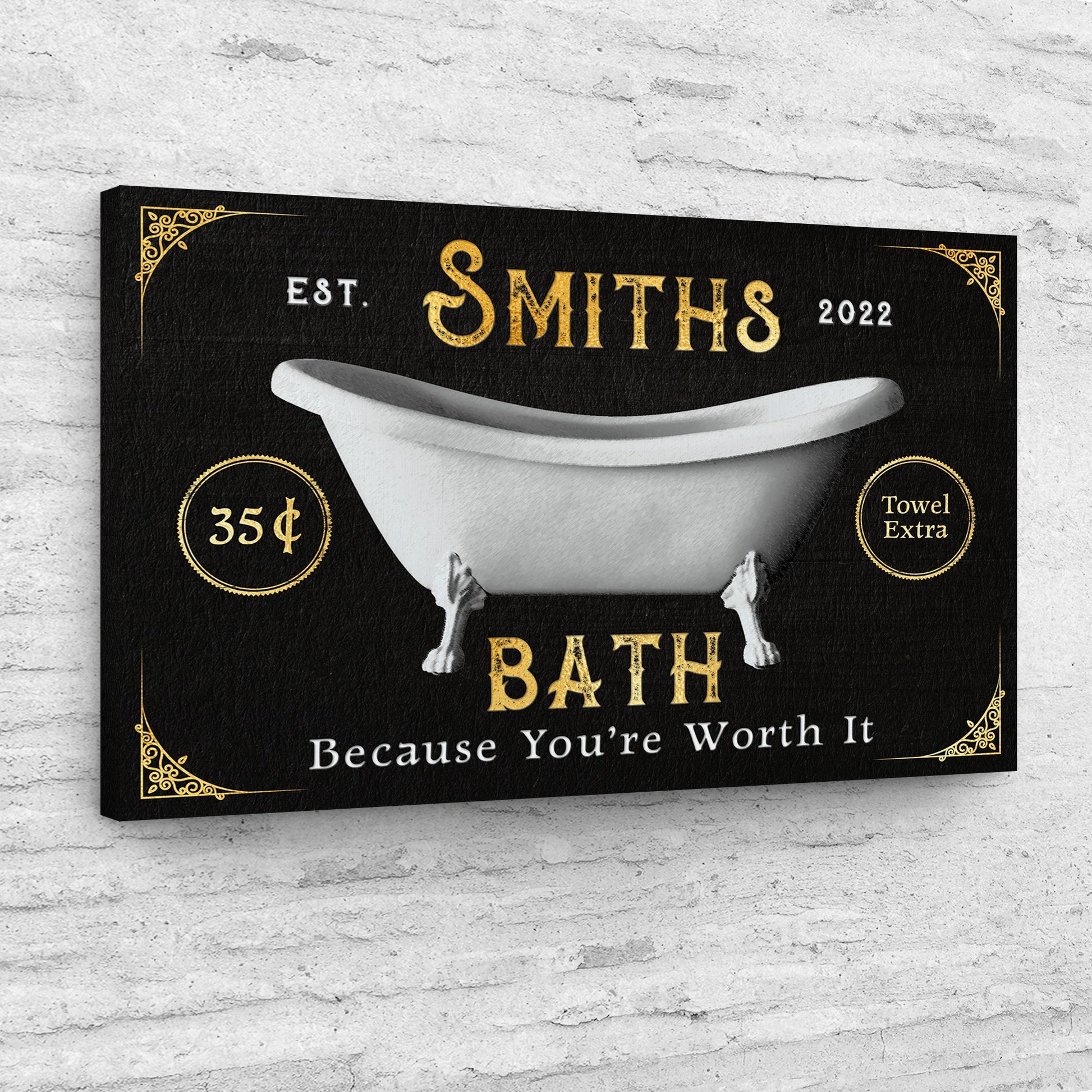 Family Bath Sign II