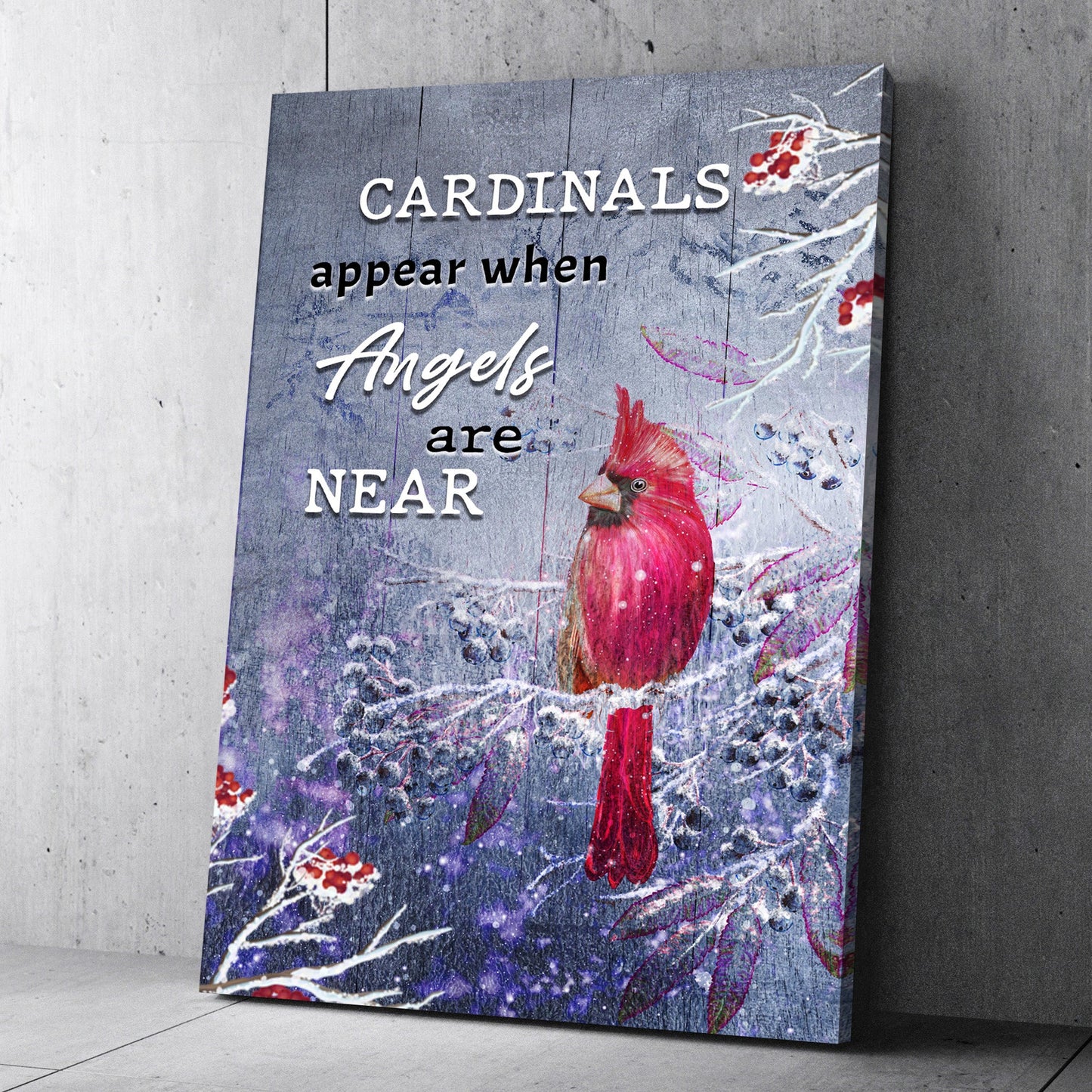 Cardinals Appear When Angels Are Near Sign III