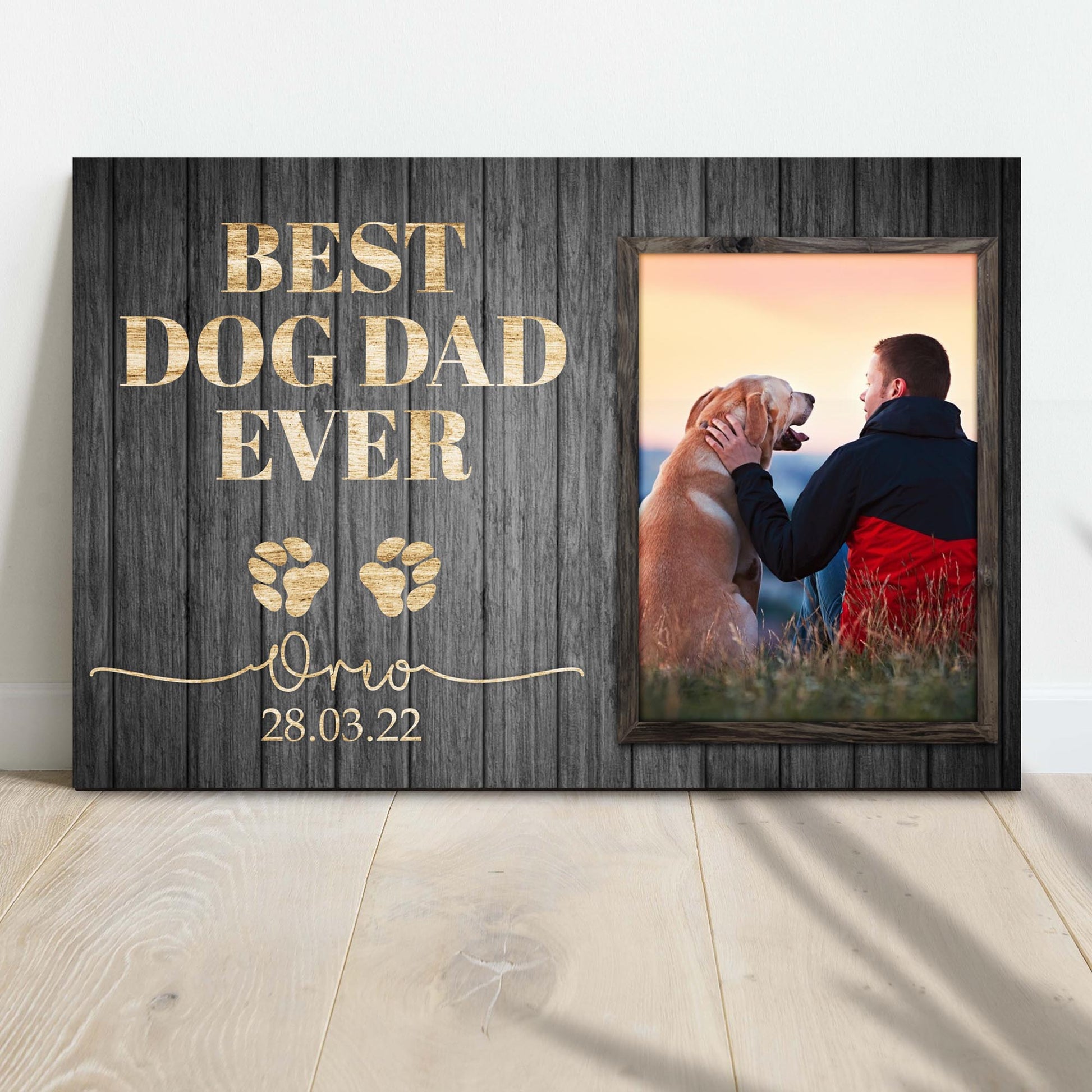 Best Dog Dad Ever Sign II