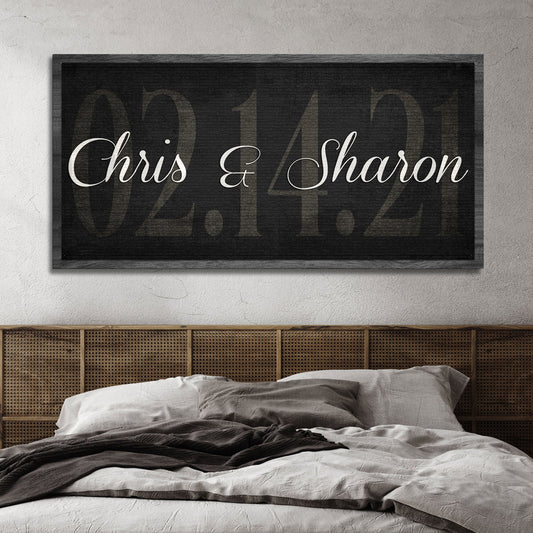 Wedding Date Sign